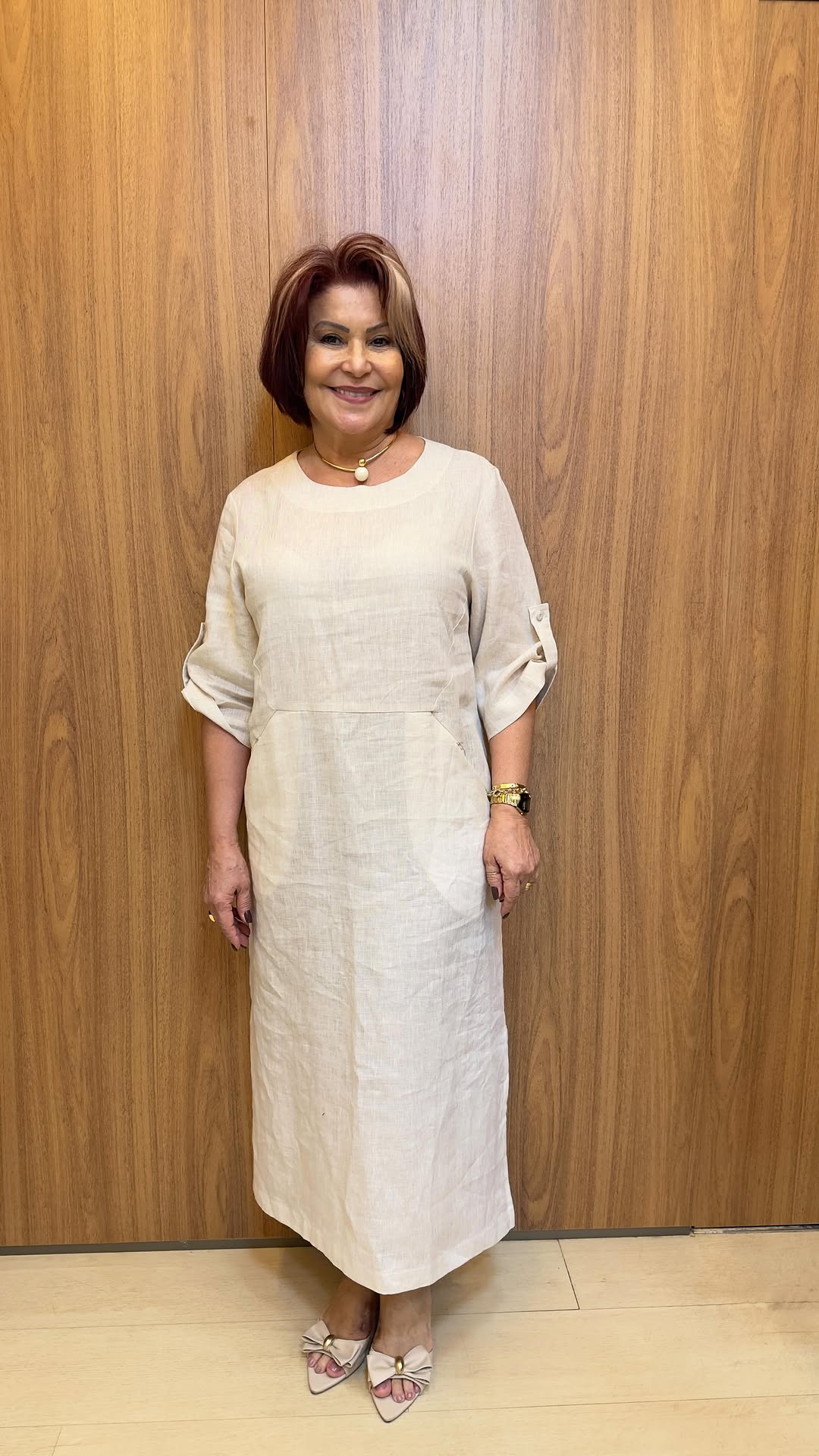 VESTIDO EM LINHO